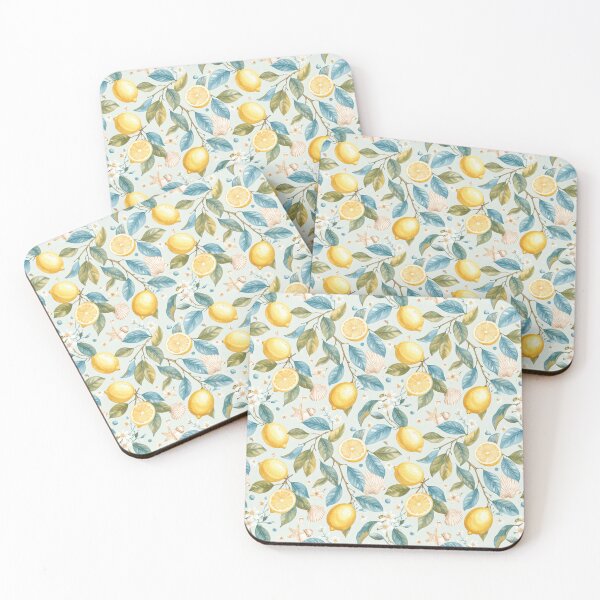 Item preview, Coastal Lemon Pattern designed and sold by Designbes.