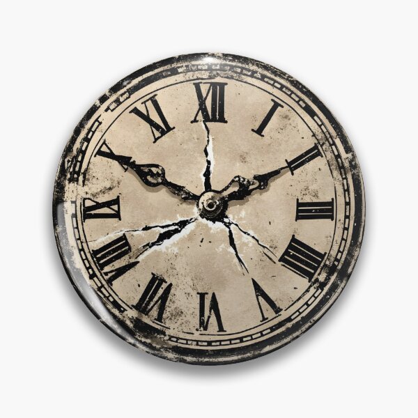 Item preview, now (is the time) Broken Clock  designed and sold by Cynora.