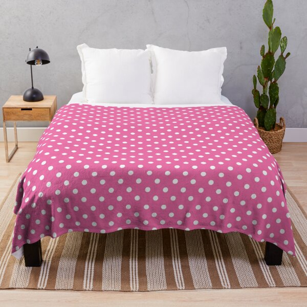 Item preview, hot pink polka dot designed and sold by ✿ honey mitsu ✿.