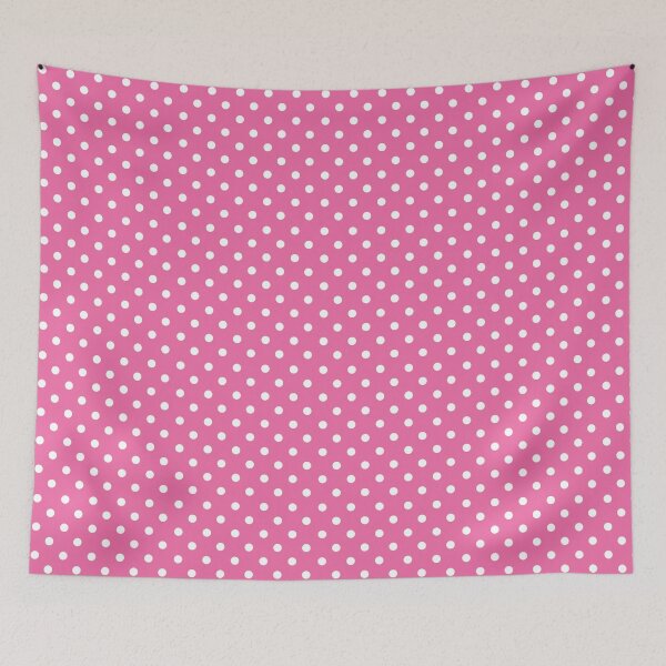 Item preview, hot pink polka dot designed and sold by  ✿ honey mitsu ✿.