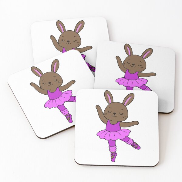 Item preview, Ballet Bunny - Brown - Dark Pink designed and sold by AngelMiette.