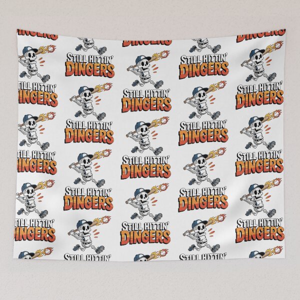Item preview, Still Hitting Dingers Baseball Skeleton Dad for Father’s Day designed and sold by Taans-Creation.