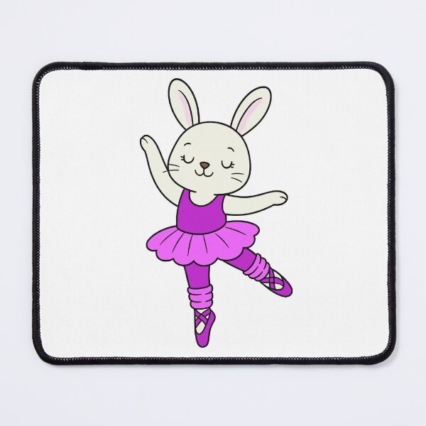 Item preview, Ballet Bunny - White - Dark Pink designed and sold by AngelMiette.