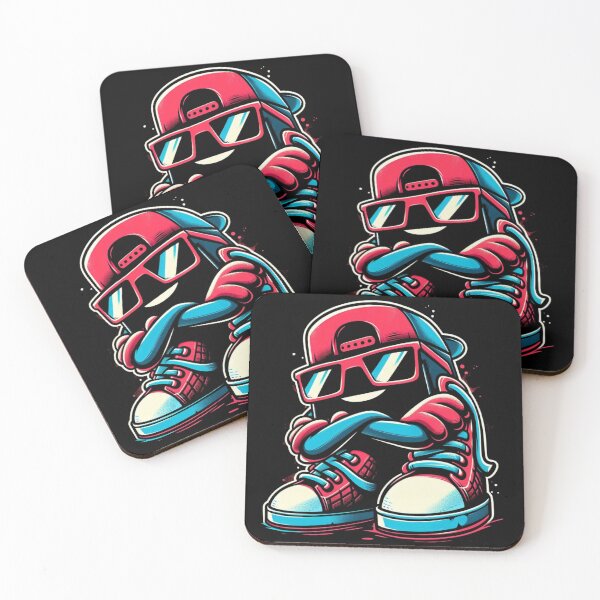 Item preview, Kickback Kicks – Chill Sneaker Mascot with Attitude designed and sold by WakeUpYourBrain.
