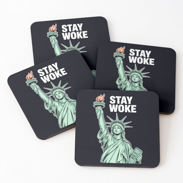 Item preview, Stay Woke Empowered Father’s Day Liberty Tribute designed and sold by Taans-Creation.