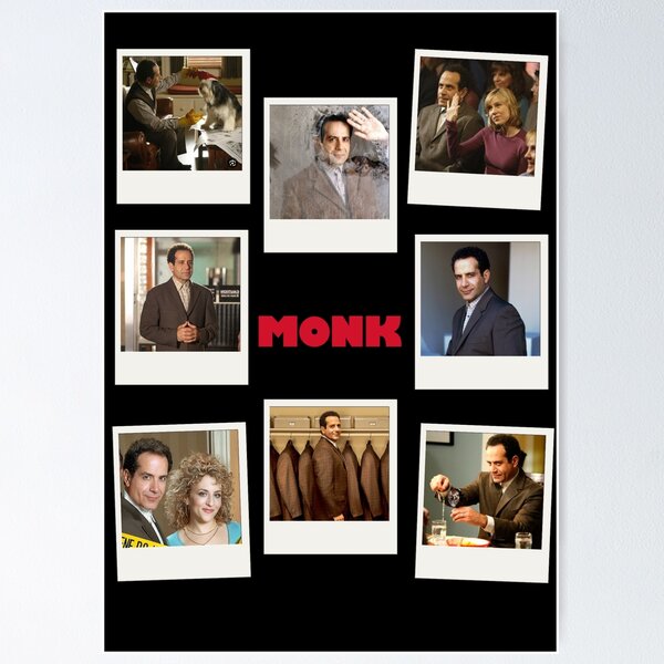 Item preview, Adrian Monk fan collage inspired by a brilliant Detective designed and sold by Quellirarts.