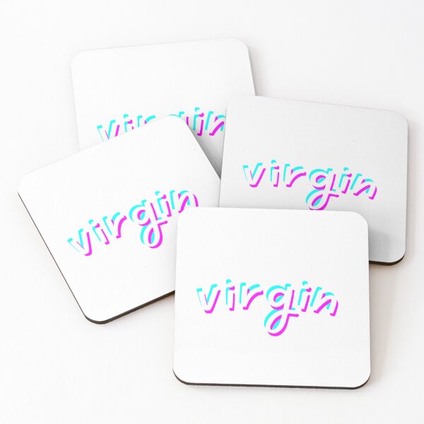Item preview, virgin sticker, pop music sticker, what was that designed and sold by Bits & Bops Boutique.