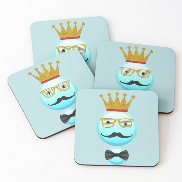 Item preview, Royal Emoji with Mustache and Bow Tie designed and sold by AmbientArtCo.