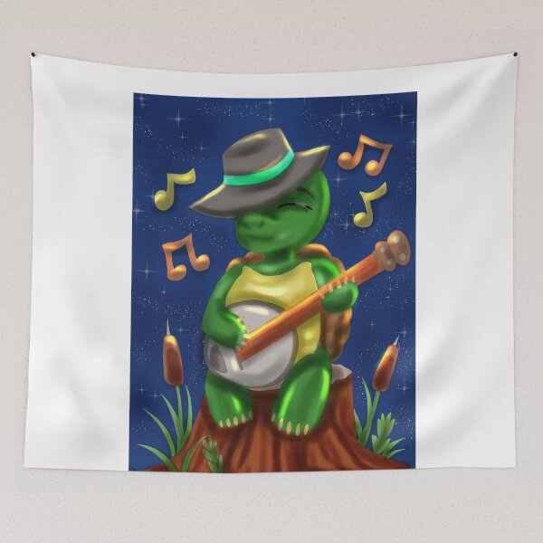Item preview, Turtle Playing The Banjo designed and sold by Daande95.