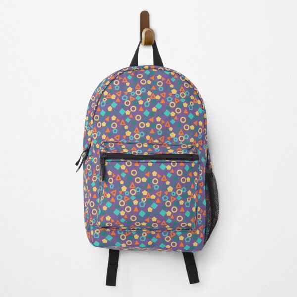 Item preview, Retro Shapes Attack – Vintage Geometric Pattern designed and sold by Fragy72.