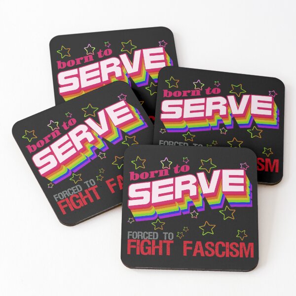 Item preview, born to serve designed and sold by VariousGoodies.