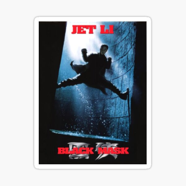 Item preview, Black Mask – Jet Li Remastered Poster Design designed and sold by Roninlife.