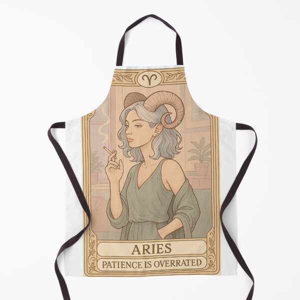 Item preview, Zodiac Vibes Collection – Aries: Patience is Overrated designed and sold by Berryjam-Vibes l.