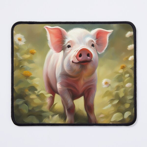 Item preview, Happy Piglet in the Garden designed and sold by CalmnessbyChoice.