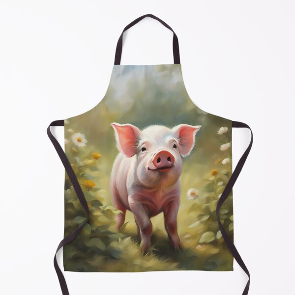 Item preview, Happy Piglet in the Garden designed and sold by CalmnessbyChoice.