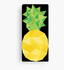 pineapple, triangle, fruit Canvas Print