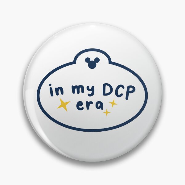 Item preview, In My DCP Era White w Dark Blue Outline designed and sold by A Little Treat.