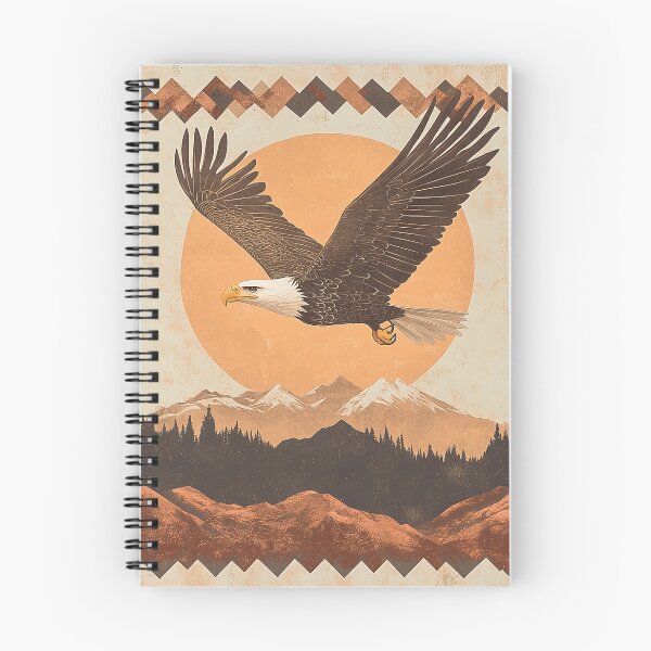 Item preview, Eagle Over Sacred Peaks designed and sold by daila70.