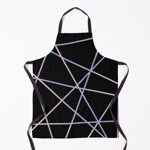 Item preview, Random Geometric Design on Black designed and sold by Patterns-2024.