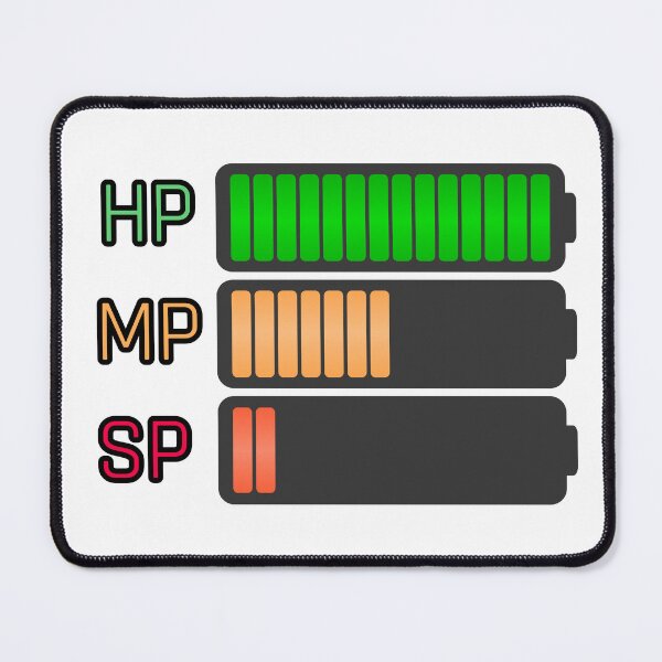 Item preview, Gamer Stats Bar: HP MP SP Power Up! designed and sold by E20STUDIO.
