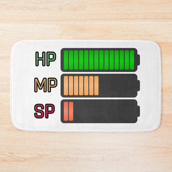 Item preview, Gamer Stats Bar: HP MP SP Power Up! designed and sold by E20STUDIO.