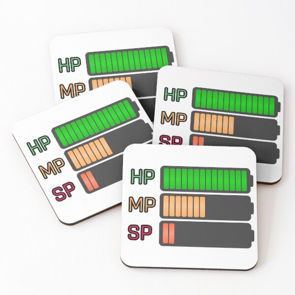 Item preview, Gamer Stats Bar: HP MP SP Power Up! designed and sold by E20STUDIO.