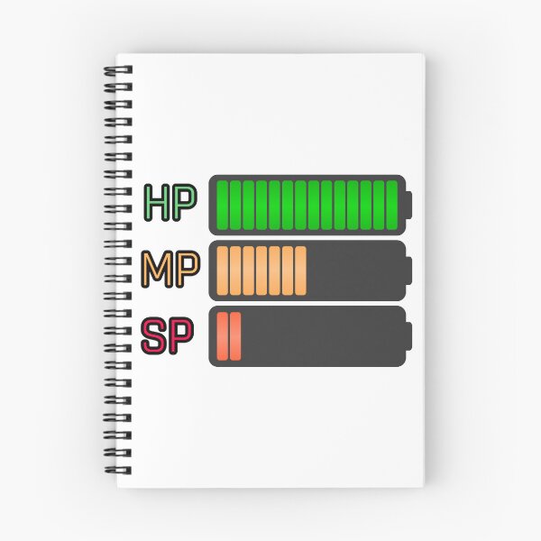Item preview, Gamer Stats Bar: HP MP SP Power Up! designed and sold by E20STUDIO.