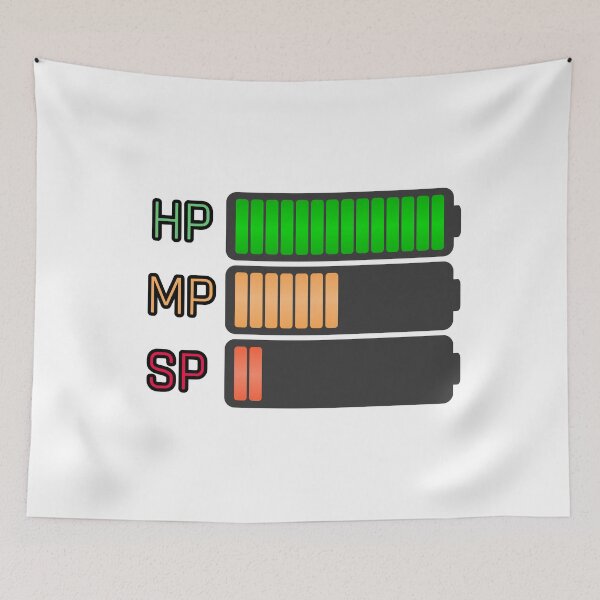 Item preview, Gamer Stats Bar: HP MP SP Power Up! designed and sold by E20STUDIO.