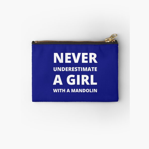 Item preview, Never underestimate a girl with a mandolin designed and sold by fev-rocks.