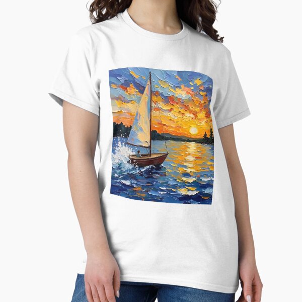 Aperçu de l'œuvre Mon rêve de bateau créée et vendue par TeerifficTees4U.
