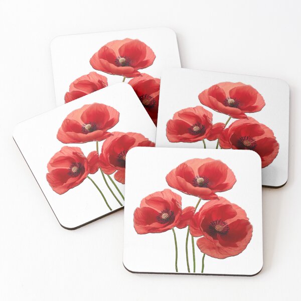 Item preview, RED POPPIES designed and sold by BIGPIX91011.