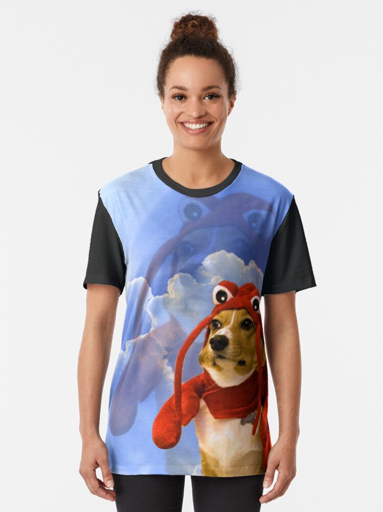 Alternate view of Lobster Corgi, Doggo #1 Graphic T-Shirt