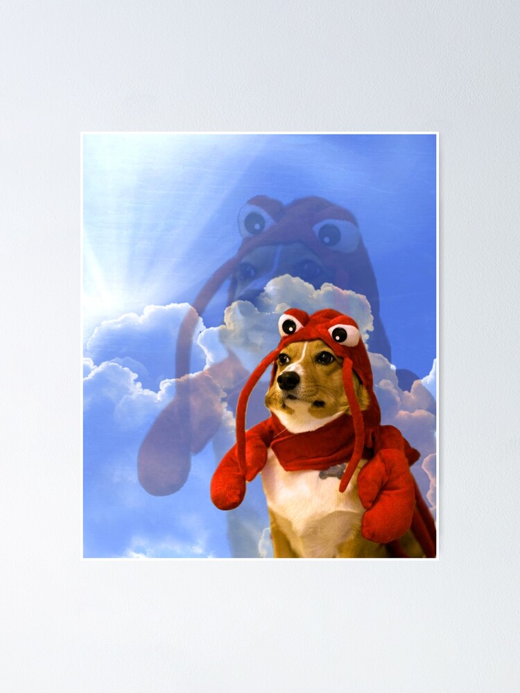 Alternate view of Lobster Corgi, Doggo #1 Poster