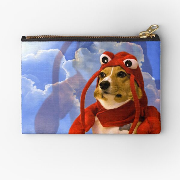 Lobster Corgi, Doggo #1 Zipper Pouch
