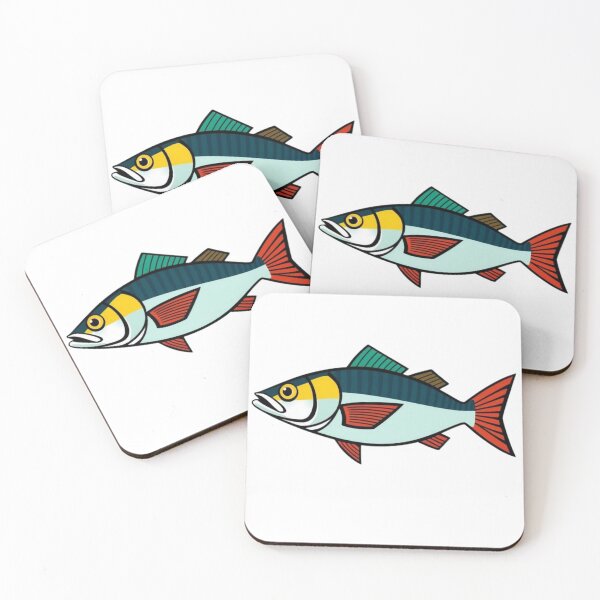 Item preview, Colorful Geometric Fish Illustration designed and sold by TwoDotsStudio.
