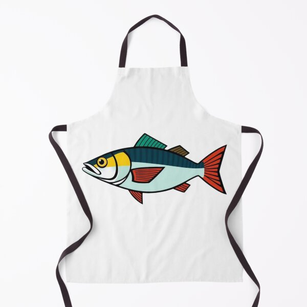 Item preview, Colorful Geometric Fish Illustration designed and sold by TwoDotsStudio.