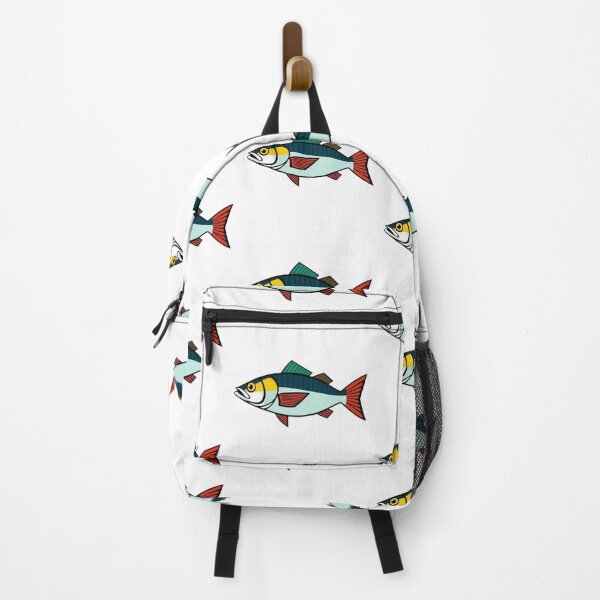 Item preview, Colorful Geometric Fish Illustration designed and sold by TwoDotsStudio.