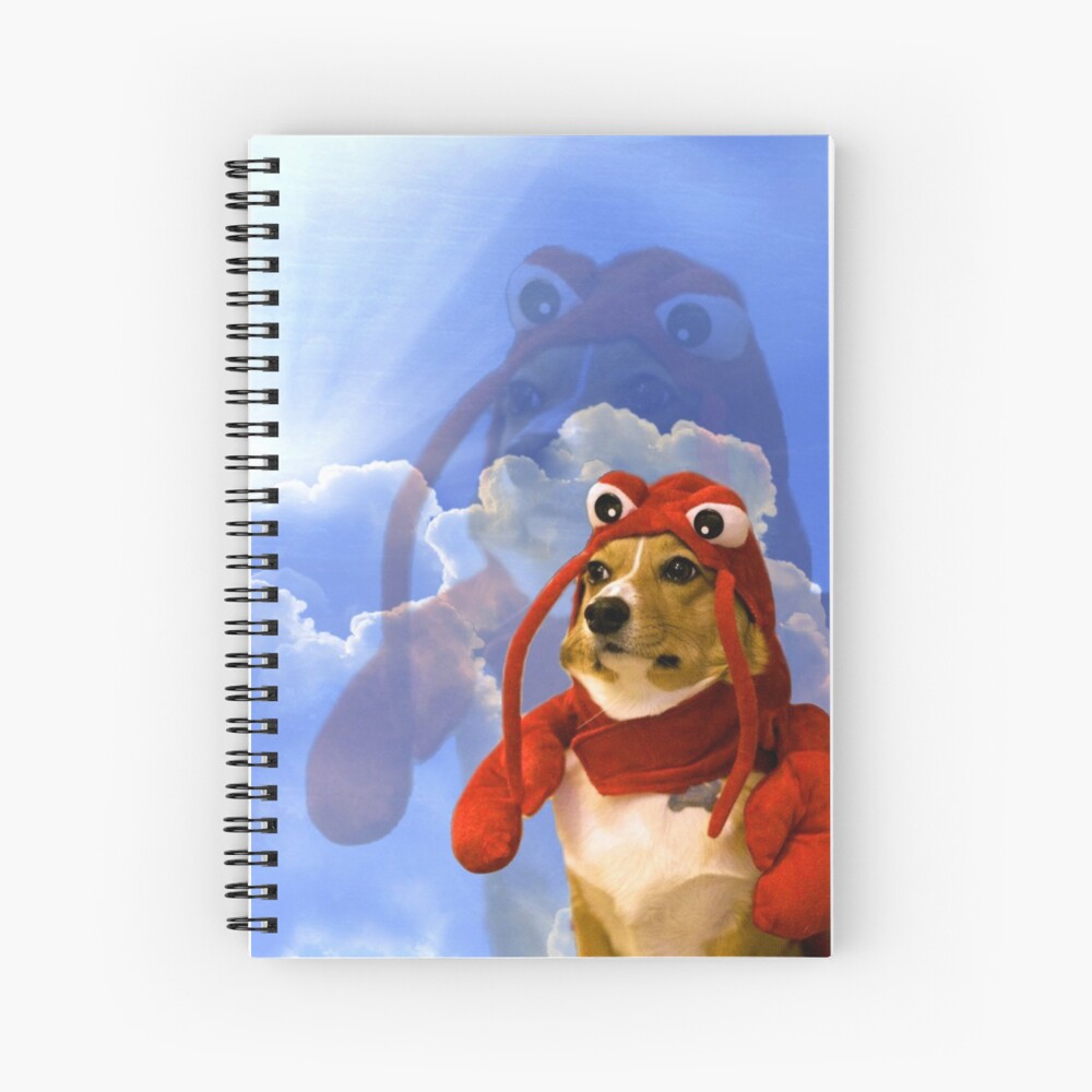 Lobster Corgi, Doggo #1 Spiral Notebook