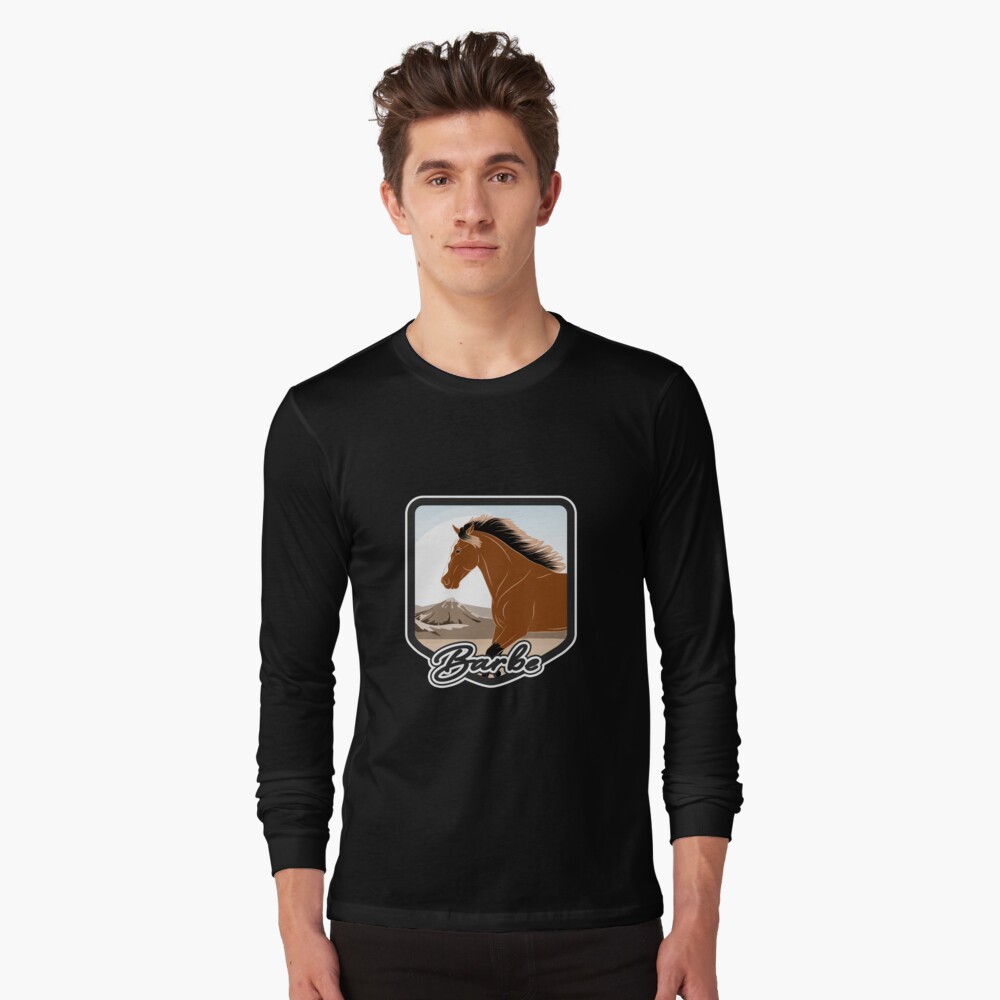 Aperçu de l'œuvre T-shirt manches longues créée et vendue par WebEquitation.