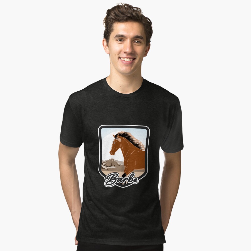 Aperçu de l'œuvre T-shirt chiné créée et vendue par WebEquitation.