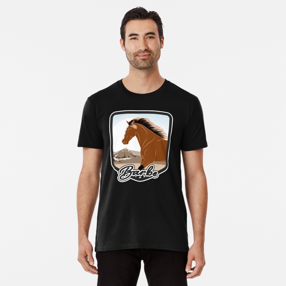 Aperçu de l'œuvre T-shirt premium créée et vendue par WebEquitation.