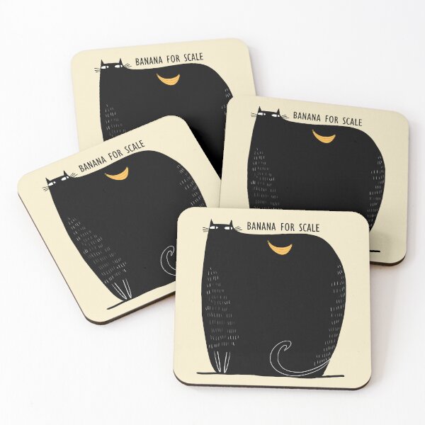 Item preview, Plátano para escala Big Black Cat designed and sold by poket.piktures.