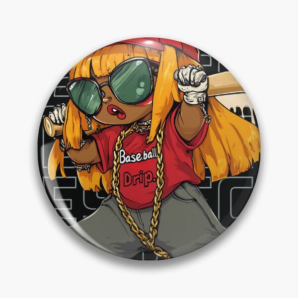 Artikelvorschau, Baseball Tropf Respekt Street Style Cartoon für Mädchen entworfen und verkauft von MTJ-Mushrooms.