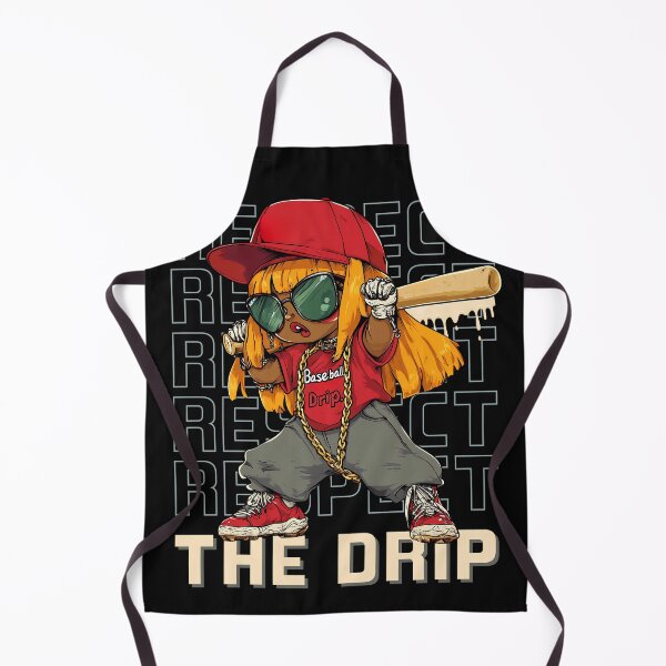 Item preview, Baseball Drip Respect Street Style Cartoon For Girls designed and sold by MTJ-Mushrooms.