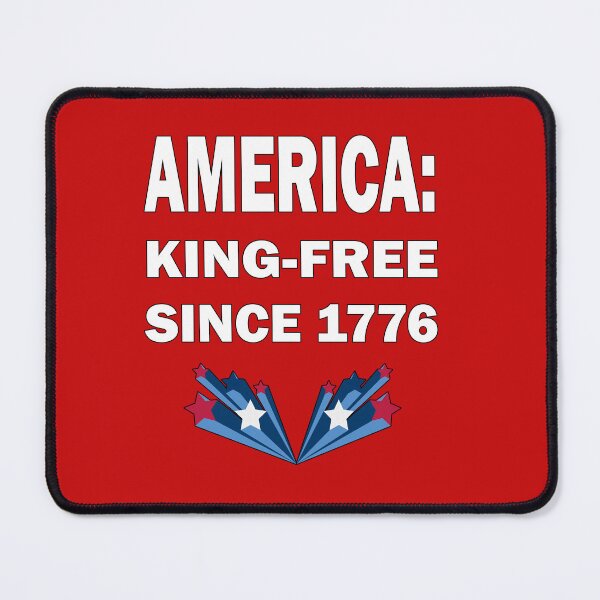 Item preview, America King Free since 1776 designed and sold by Karen Simon.