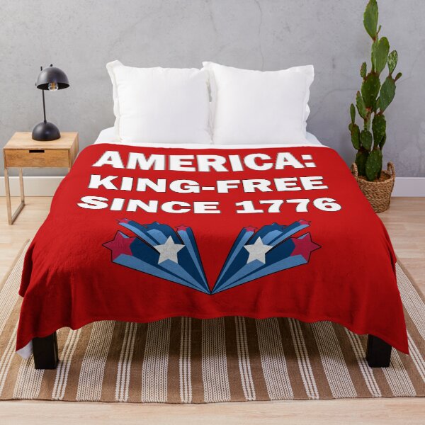Item preview, America King Free since 1776 designed and sold by Karen Simon.