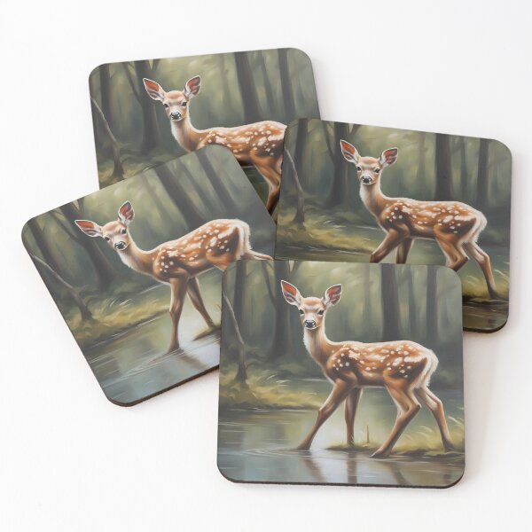 Item preview, Roe Deer by Creek designed and sold by CalmnessbyChoice.