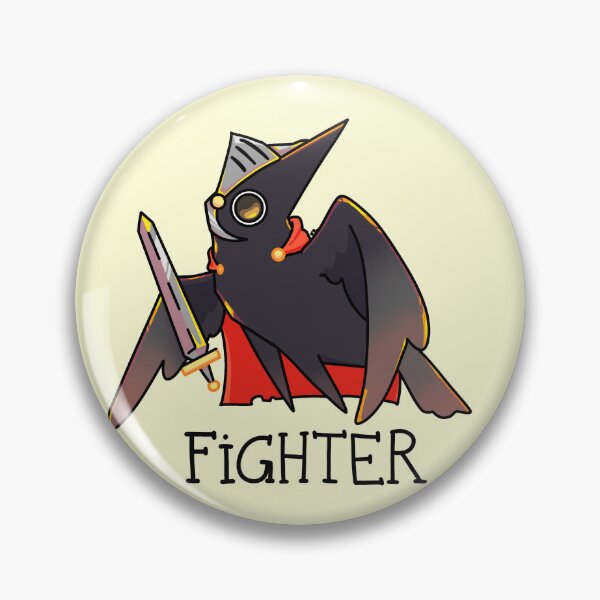 Item preview, Fighter crow designed and sold by The-Fool-Crow.