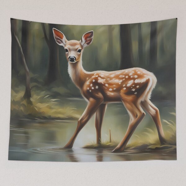 Item preview, Roe Deer by Creek designed and sold by CalmnessbyChoice.
