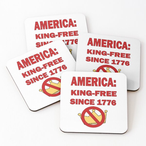 Item preview, America King Free since 1776 designed and sold by Karen Simon.